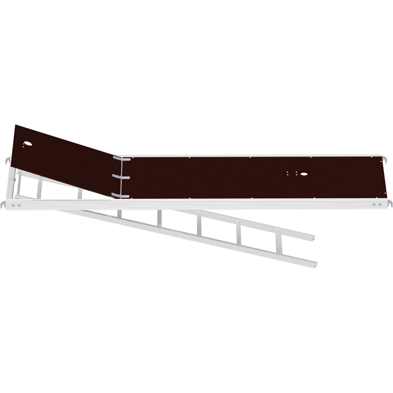 ALFIX - Plancher alu/bois avec trappe et échelle 2.57 x 0.60 m