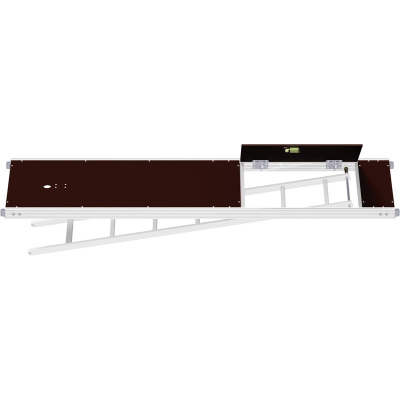 UNIFIX - Plancher alu/bois avec trappe décalée et échelle 3.00 x 0.64 m