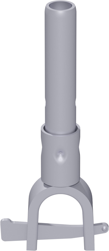 MODUL - Raccord à tubes pour poutre à treillis avec raccordement à clavette 0.30 m