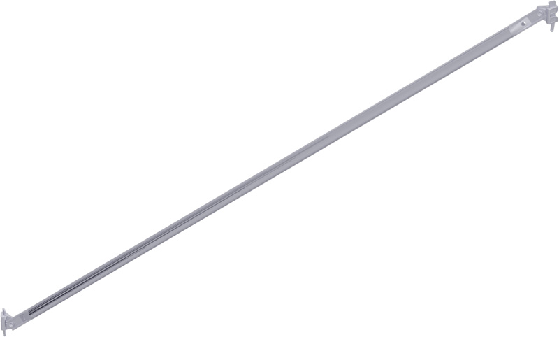 METRIQUE - Diagonale verticale en acier 2.00 x 0.74 m